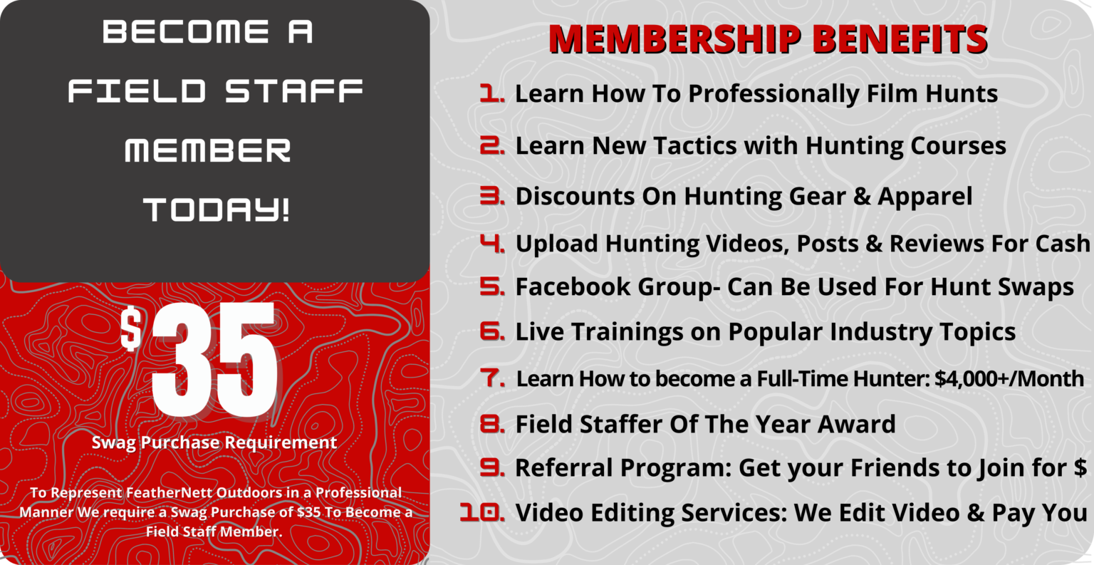 Field Staff Program - FEATHERNETT OUTDOORS